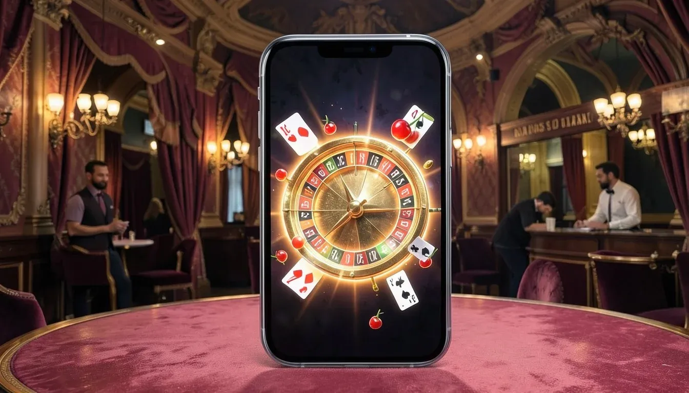 Dolly Casino mobile casino on a smartphone